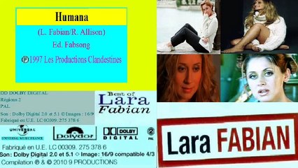 LARA FABIAN — Humana — (L. Fabian/R. Allison) – (1997) | CD-1