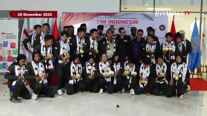 Kedatangan Atlet Timnas Futsal hingga Hoki Indonesia Raih Emas Berlaga di SEA Games 2025