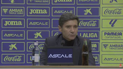 La indignación de Marcelino tras la roja a Renato Veiga | Villarreal - FC Barcelona