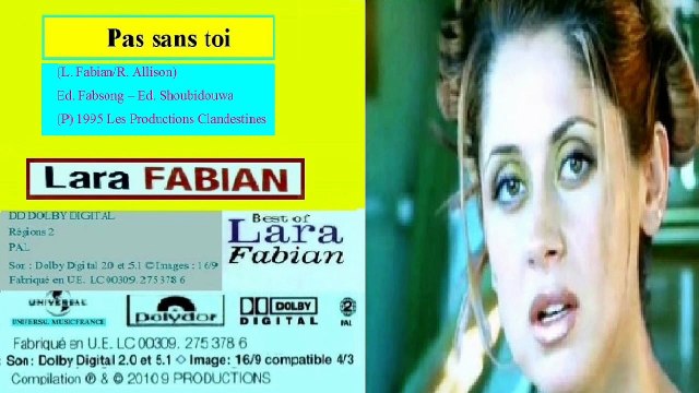 LARA FABIAN — Pas sans toi — (L. Fabian/R. Allison) – (1995) | CD-1