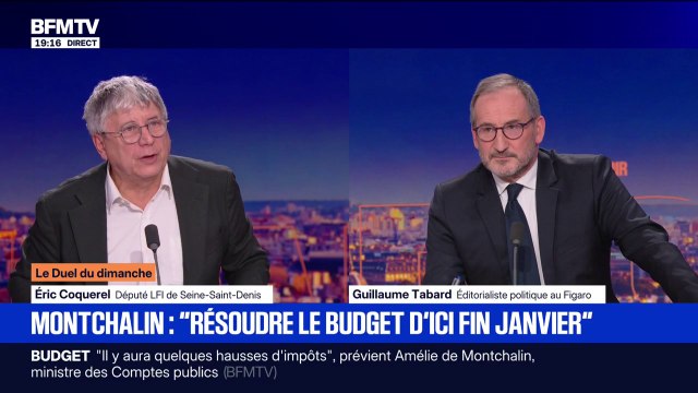 Budget 2026: Quand il y a une situation de blocage, c'est le peuple qui doit décider , explique Éric Coquerel, député (LFI)