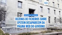 Dezenas de ficheiros sobre Epstein desapareceram de página web do governo dos EUA