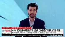 49% acham que Flávio Bolsonaro leva candidatura até o fim, segundo Genial/Quaest