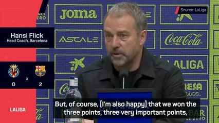 Barca boss Flick 'so happy' to see off 2025 with a win