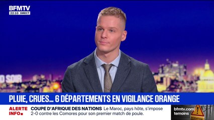 Pluie, crues... 6 départements en vigilance orange - 21/12