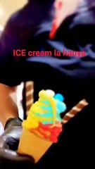 ice Cream lahanya🇩🇿#icecream #food #dessert #chocolate #cake #streetfood #shorts