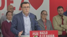 Gallardo califica los resultados del PSOE como "muy malos" pero no dimite