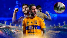 Gignac aparece tras la derrota de Tigres; el delantero francés pasea por las calles en scooter