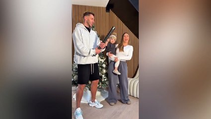 Pregnant Holly Hagan reveals gender of baby in sweet family moment