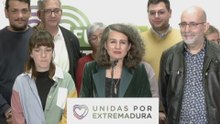 Irene de Miguel (Unidas por Extremadura): "La gran perdedora es Guardiola"