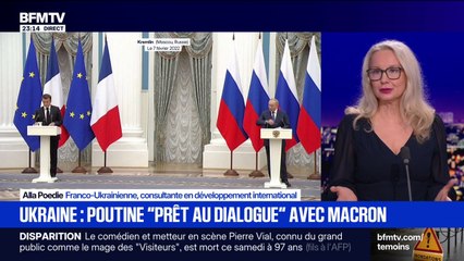 Vladimir Poutine-Emmanuel Macron: "Je regrette beaucoup qu'Emmanuel Macron se mette dans cette position d'infériorité", explique Alla Poedie, consultante en développement international