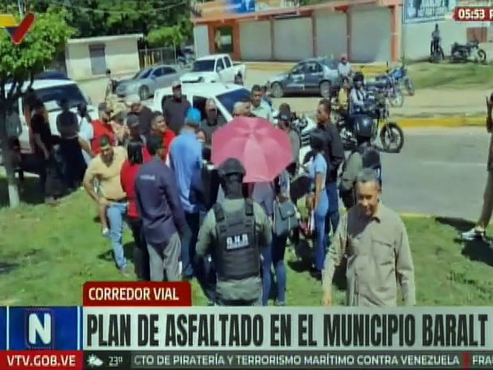 Zulia | Avanza Plan de Asfaltado en el municipio Baralt para mejoramiento de las vías