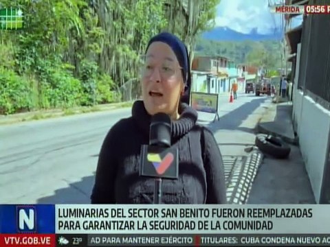 Mérida | Gobierno regional garantiza mejoras del alumbrado en el municipio Libertador