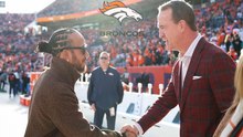 Lewis Hamilton se deja ver en Denver para el duelo de los Broncos, equipo del que es copropietario