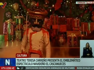 Población de Caracas disfrutará el clásico espectáculo El Cascanueces en el Teatro Teresa Carreño