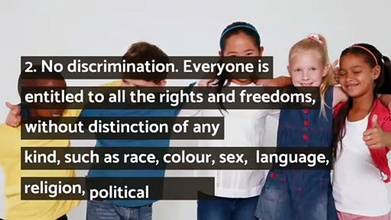 30 Basic Human Rights List