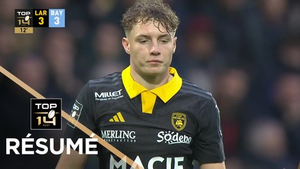 TOP 14 Saison 2025-2026 J12 - Résumé Stade Rochelais - Aviron Bayonnais