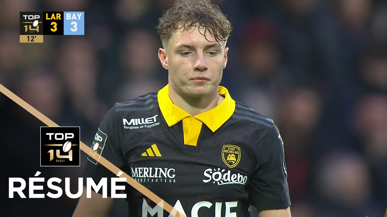 TOP 14 Saison 2025-2026 J12 - Résumé Stade Rochelais - Aviron Bayonnais