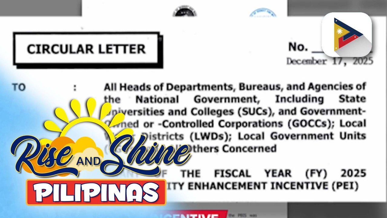 Productivity Enhancement Incentive para sa mga kawani ng gobyerno, inaprubahan ni PBBM