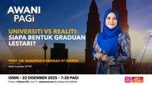 AWANI Pagi: Universiti vs realiti | Siapa bentuk graduan lestari?