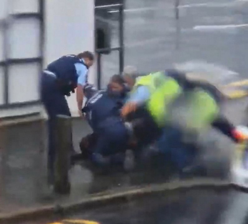 Officer allegedly bitten during arrest
