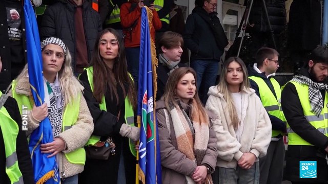 Masivas protestas estudiantes en Serbia por presión del Gobierno a universidades