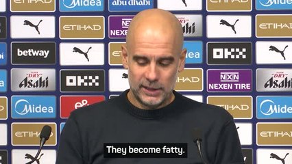Guardiola warns Man City stars not to get too fat over Christmas