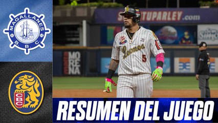 Resumen del juego Navegantes del Magallanes vs Leones del Caracas | 21 de diciembre de 2025