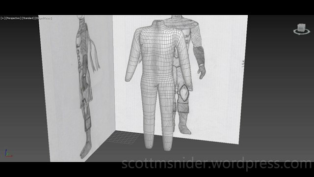 Flame: 3DS MAX Practice Polygon Modeling Model Video #44 (12-21-2025)