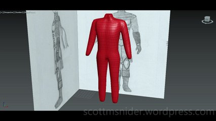 Flame: 3DS MAX Practice Polygon Modeling Model Video #45 (12-21-2025)