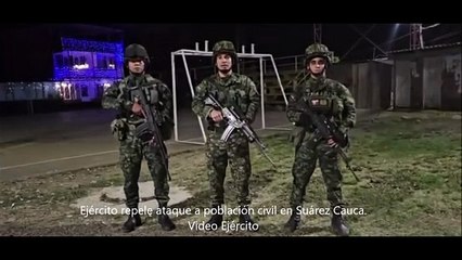 Disidencias de las Farc ataca a civiles en Suárez Cauca en pleno partido de fútbol: Ejército repele el hostigamiento