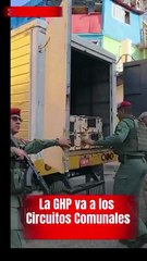 Venezuela's military distributing rifles to the people in working-class districts. These militias will form an armed resistance to defend their nation if the USA tries to occupy the country.