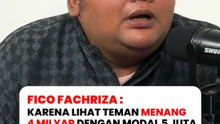 Fico Fachriza: Pernah terjebak 7ud0* karena lihat teman menang 4 milyar.Biar gak salah paham, langsung nonton full di youtube: Komisidotco#ficofachriza #penyesalan #cokipardede #nasihatkehidupan #fyp #vídeoviral #podcastviral