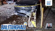 SUV, bumangga sa concrete barriers at mga paso; driver, nakaidlip umano | Balitanghali