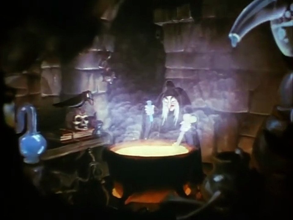 Snow White and the Seven Dwarfs Deleted Scene - The Witch at the Cauldron
