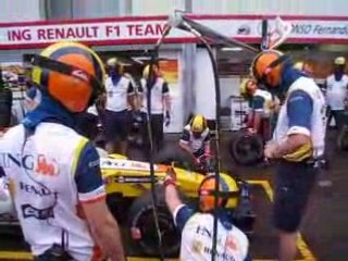 Grand Prix de Monaco 2008 dans le Stand Renault