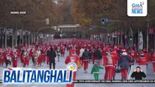 Libo-libong naka-costume ng Santa Claus, lumahok sa charity run | Balitanghali