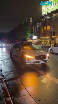 'Crazy': driverless Waymo cars freeze mid-street after San Francisco blackout