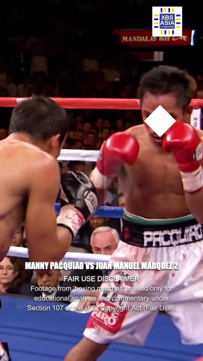 Both LANDED clean SHOTS! But Manny Pacquiao's left hook SNAPS BACK!