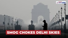 Delhi Disappears Under Smog | Shocking Visuals From India Gate