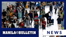 Holiday rush at NAIA Terminal 3 as passengers head home before Christmas
