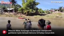 Wakil Gubernur Aceh Tercebur ke Sungai Saat Meninjau Banjir