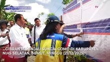 Janji Wapres ke Anak-anak Sekolah, usai Tinjau Proyek Jembatan Pulau Nias
