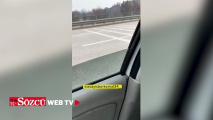 Meclis üyesi Özlem Bodur'u sıkıştırıp, aracını yumrukladı, aynayı kırdı