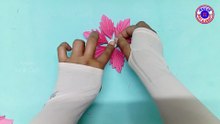 Paper Flowers That Look Real 🌸 | Easy DIY Craft for Beginners