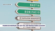 Panne de moteur sur un vol Air France Paris-Ajaccio
