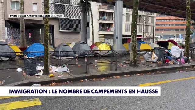 Immigration : le nombre de campements en hausse