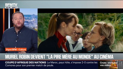 SIGNÉ BFM - Muriel Robin devient ”la pire mère au monde” au cinéma