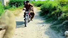 ​He thought he was on a bike... wait for it! 😱🏇💨 #ComedyGold #Fail