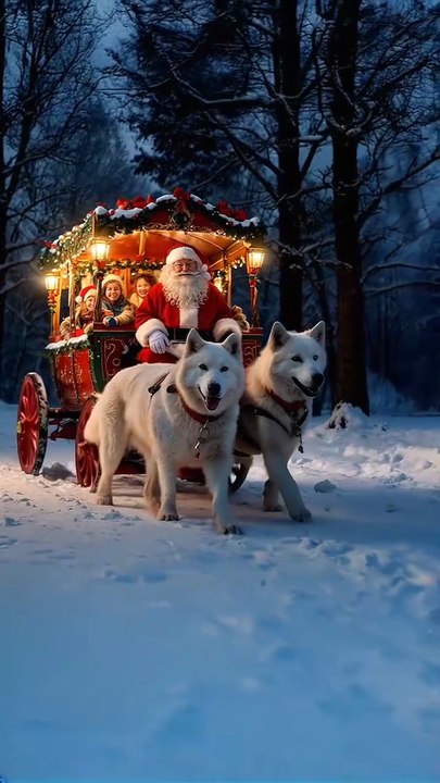 The cute animals  followSanta Claus vedio 2026/merry Christmas Santa Vedio  Claus vedio